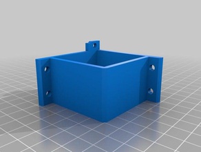 nema 17 corner mount support hobby bracket motor nema17 robotics stepper 3d print model - Mito3D