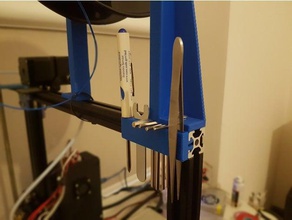 tarantula suporte de ferramenta sem parafusos necessários 3d a impressora partes o organizador tevo 3d print model - Mito3D