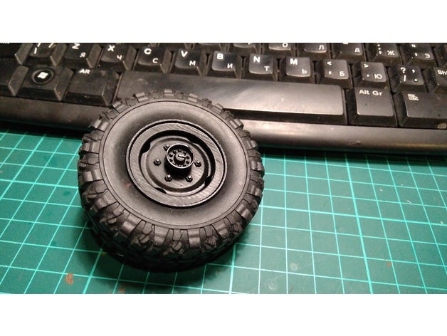 wpl rim gaz-66 r c véhicules voiture rc 3D print model - Mito3D