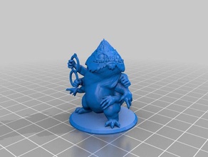 skittermander creatures alien character miniature model rpg scifi starfinder 3d print model - Mito3D