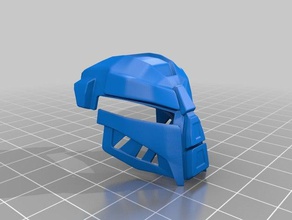 kanohi kraahkan große Maske der Schatten-Film-version Bau - Spielzeug bionicle lego kompatibel 3d print model - Mito3D