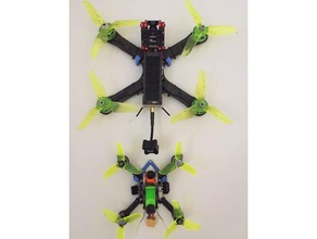 evrensel quadcopter duvar braketi rc araçlar 3d print model - Mito3D