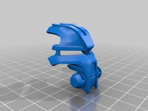 kanohi kiril nobre máscara de regeneração dumes versão em filme construção brinquedos bionicle lego compatível 3d print model - Mito3D