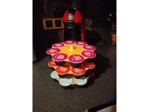 afficher les capsules de café dolce gusto cuisine manger 3d print model - Mito3D