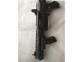 sights nerf gun toy game accessories blaster optics rail system 3d print model - Mito3D