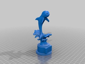 slolphin sloth dolphin creatures 3d print model - Mito3D