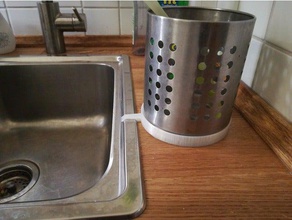ikea Besteckhalter besteck halter von Küche Essen cultery Trockner Waschbecken Wasser 3d print model - Mito3D