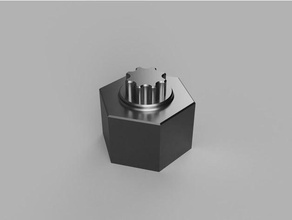 tl-fc16 32mm tuerca del adaptador mano herramientas 3d print model - Mito3D