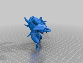 golisopod les créatures pokemon 3d print model - Mito3D
