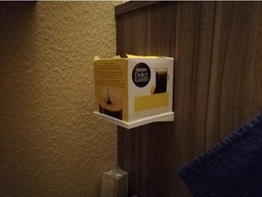 dolce gusto kapselkartonhalter de los hogares nescafé wandhalterung 3d print model - Mito3D