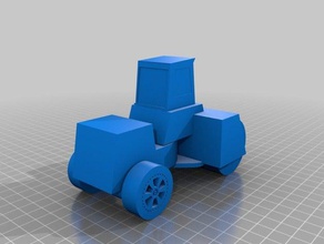steamroller veículos 3d print model - Mito3D