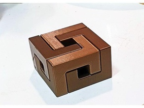 zen pif paf turn puzzle puzzles 3d print model - Mito3D