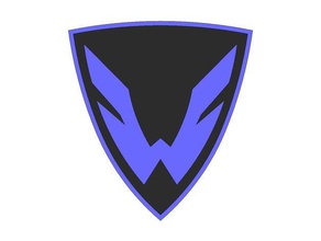 warface étiquette logo les jeux vidéo 3d print model - Mito3D
