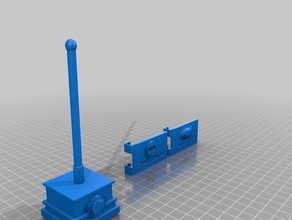 pvz 2 raise flag toy game accessories 3d print model - Mito3D