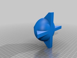 gordura foguete esculturas 3d print model - Mito3D