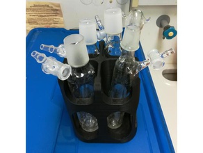 großen schlenk-Rohr stand andere Chemie lab Labor Labor-Ausrüstung Wissenschaft 3d print model - Mito3D