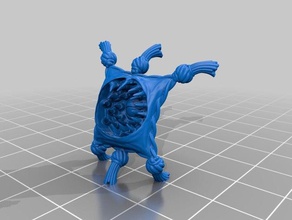 dévorant oreiller 28mm miniature les jouets jeux donjons dragons imiter figurine le monstre de vase pathfinder 3d print model - Mito3D