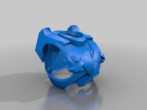 halo hyabusa pecho de la armadura los hombros 3d impresión 3d print model - Mito3D
