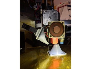 printrbot metal simples e3d titan vulcão da ventoinha a impressora os acessórios e3d-titan v6 3d print model - Mito3D