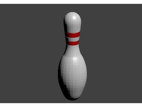 two color bowling pin dual extrusion print games extruder 3d print model - Mito3D
