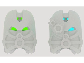 kanohi akaku asil maske x-ray görüşü inşaat oyuncaklar bionicle lego uyumlu 3d print model - Mito3D