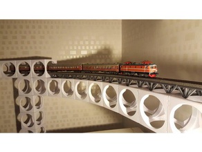 bit hobby diorama h0 scale model trains 3d print model - Mito3D