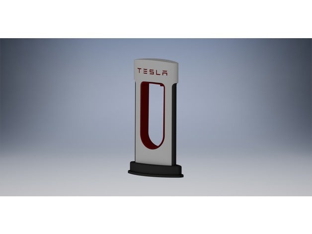 tesla supercharger phone charger mobile 3D print model - Mito3D