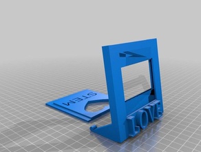 fujifilm instax moldura quadrada 3d impressão 3d print model - Mito3D