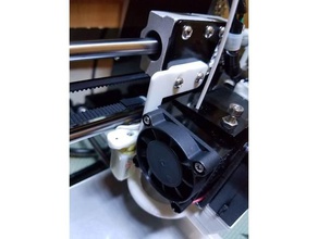 anet a8 bltouch mount 3d printer parts 3d print model - Mito3D
