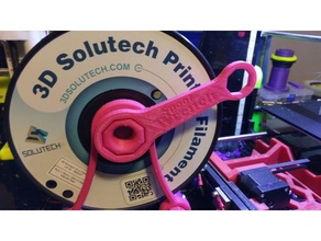 bobine de clé universelle support 3d l'imprimante accessoires filament 3d print model - Mito3D
