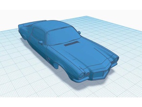 slot araba vücut 143 chevrolet camaro z28 hobi 3d print model - Mito3D