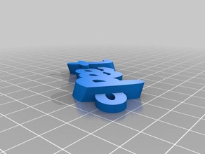 peet Schlüsselanhänger angepasst 3d print model - Mito3D