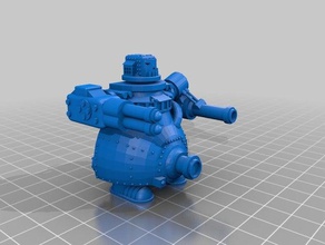 slasher gargant proxy 6mm escala épica de warhammer 40000 titan legiones los juguetes juegos 3d print model - Mito3D