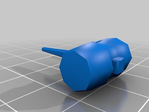 super martello video giochi animal crossing 3d print model - Mito3D