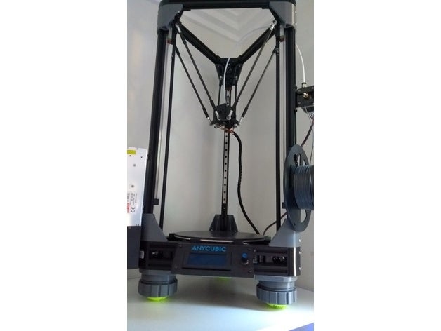 kossel pelota de tenis pie tornillo la tapa versión 3d impresora partes 3D print model - Mito3D