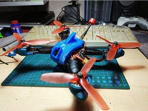 marciano iii canopi v2 rc veículos drone fpv racer quadro 3d print model - Mito3D
