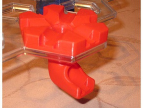 gravitrax u-turn transparent level mechanical toys 3d print model - Mito3D