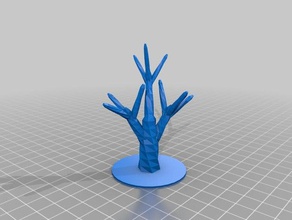 suporte do anel da árvore modelos personalizado 3d print model - Mito3D