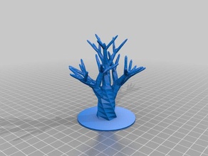 suporte do anel da árvore 2 modelos personalizado 3d print model - Mito3D