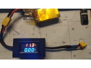 voltmeter, ampmeter-Gehäuse Elektronik 3d print model - Mito3D