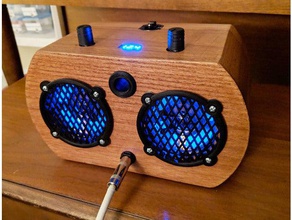 cigar box style guitar amp parts audio 3d print model - Mito3D