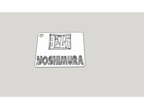 yoshimura logo Anahtarlık 3d logosu araba motosiklet mxgp 3d print model - Mito3D