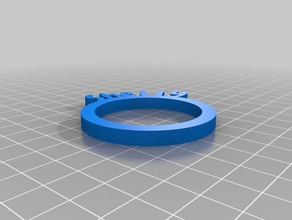shelly anello cucina pranzo personalizzato 3d print model - Mito3D