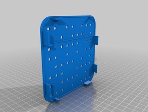 nodemcu esp8266 co2 mh-z16 enclosure box lid cooling holes diy arduino dyi 3d print model - Mito3D