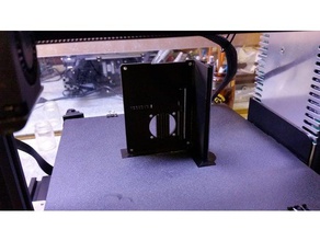 smraza raspberry pi lid rails 3d printer accessories ender 3 smzara 3d print model - Mito3D
