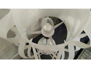 pepco lampada da tavolo parte di riparazione sostituzione parti onda bianco 3d print model - Mito3D