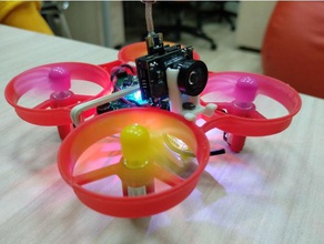akk a3-osd montagem de câmera rc veículos escovado quad drone quadcopter pequeno grito 3d print model - Mito3D