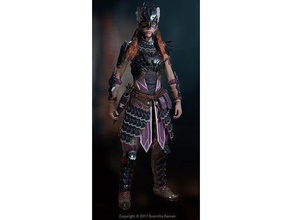shadow stalwart heavy armor set- aloy cosplay horizon zero dawn diy accessory prop 3d print model - Mito3D