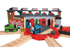 thomas depot porta della sostituzione giochi e giocattoli brio ikea rotaie del treno il 3d print model - Mito3D