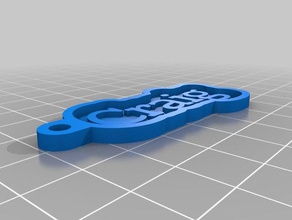 craig llaveros personalizado 3d print model - Mito3D